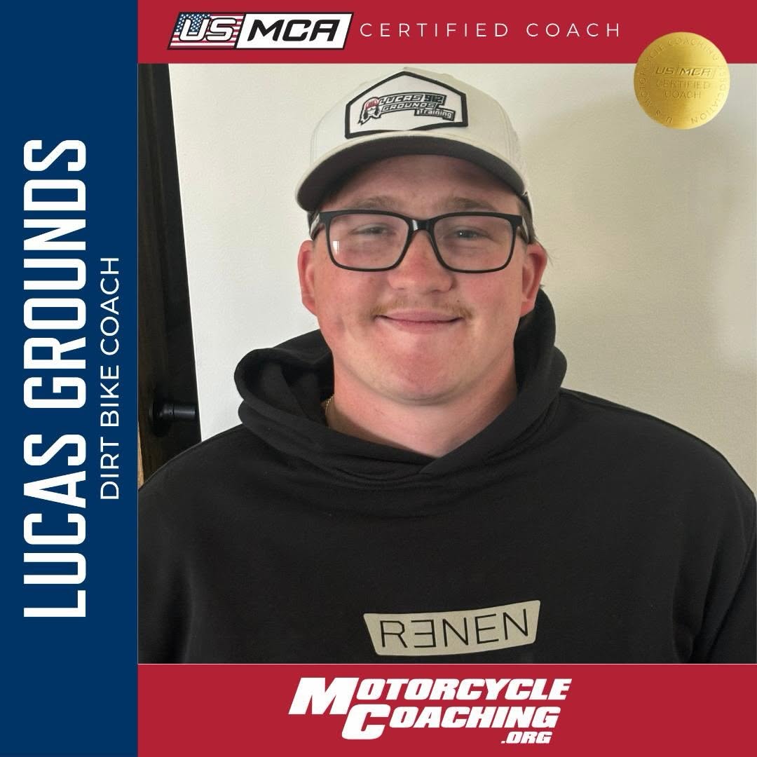 Lucas Grounds, USMCA Certified Dirt Bike Coach